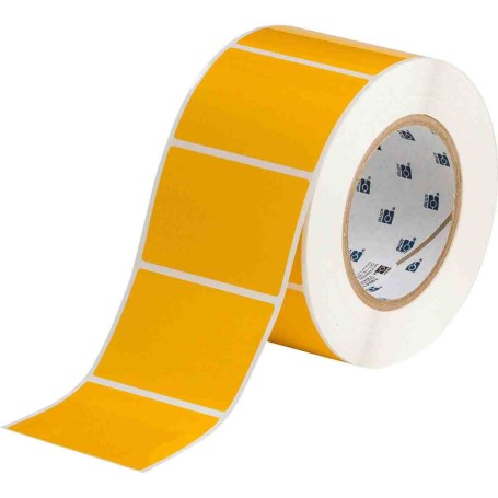 Brady THT-19-423-1-YL etichetta per stampante Giallo Etichetta per stampante autoadesiva (132416)
