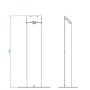 TOTEM LEGGIO SLIM MAX 32  COL. NERO (OM09285)