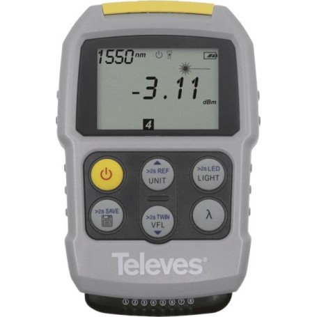 Televes Mini-Testgerät fuerOPMVFLRJ45LWL-Leiter OPM VFL Datenkabel (OPMVFLRJ45)