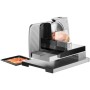 Unold 78826 affettatrice Elettrico 100 W Nero, Argento Metallo, Plastica
