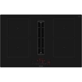 Siemens ED81AHQ26E Piano a induzione con cappa aspirante integrata iQ500, 80,2 cm, senza cornice, opaco