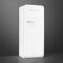Smeg FAB28RWHM6 retrò anni '50 , larghezza 60,1 cm, capacità 270 L, porta con cerniera a destra, bianco opaco.