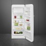 Smeg FAB28RWHM6 retrò anni '50 , larghezza 60,1 cm, capacità 270 L, porta con cerniera a destra, bianco opaco.