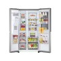 LG GSXE90MBDD con porta nello sportello, larghezza 91,3 cm, 628 L, No Frost, ghiaccio