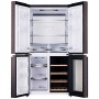 Wolkenstein WCD595EWTSNF ST Combinazione Side-by-Side Porta Cross, larghezza 90,5 cm, 606 L