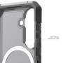 Urban Armor Gear Trooper custodia per cellulare 16 cm (6.3") Cover Cenere, Trasparente (214518114G31)