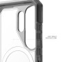 Urban Armor Gear Trooper custodia per cellulare 17,5 cm (6.9") Cover Trasparente, Cenere (214516114G31)
