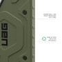 Urban Armor Gear Pathfinder custodia per cellulare 17,5 cm (6.9") Cover Oliva, Verde (214530117272)