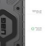 Urban Armor Gear Pathfinder custodia per cellulare 17 cm (6.7") Cover Cenere, Nero (214527113140)