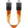 Goobay 11953 cavo coassiale 0,2 m Tipo F Marrone