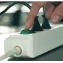 Brennenstuhl Eco-Line + Switch & 1,5 mm² Ø Cable Bianco 8 presa(e) AC 3 m (1159320018)