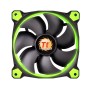 Thermaltake Riing 14 Case per computer Ventilatore 14 cm Nero, Verde (CL-F039-PL14GR-A)
