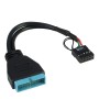 Inter-Tech 88885217 cavo USB 0,15 m Nero (88885217)