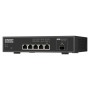 QNAP QSW-L3205-1C4T 4 Gestito 10G Ethernet (100/1000/10000) Desktop Nero