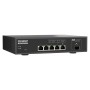 QNAP QSW-L3205-1C4T 4 Gestito 10G Ethernet (100/1000/10000) Desktop Nero