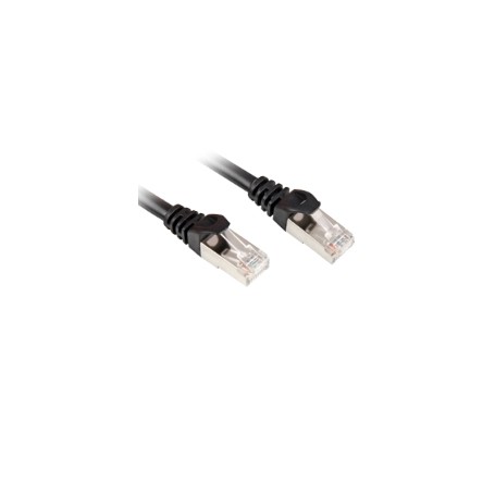 Sharkoon 0.5m Cat.6 S/FTP cavo di rete Nero 0,5 m Cat6 S/FTP (S-STP) (4044951014972)