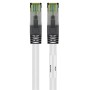 Goobay 55123 cavo di rete Bianco 0,5 m Cat8.1 S/FTP (S-STP) (55123)
