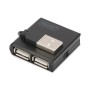 Digitus DA-70217 hub di interfaccia 480 Mbit/s Nero (DA-70217)