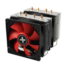 Xilence XC044 ventola per PC Processore Refrigeratore 9,2 cm Nero, Rosso (XC044)