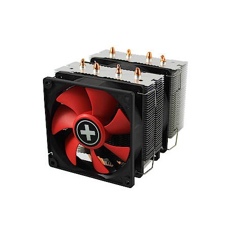 Xilence XC044 ventola per PC Processore Refrigeratore 9,2 cm Nero, Rosso (XC044)