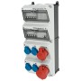 MENNEKES 940007 presa energia Tipo F Blu, Grigio, Rosso, Bianco