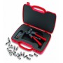 Cimco 106154 pinza crimpatrice Set di utensili/attrezzi Nero, Rosso