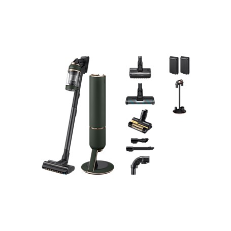 Samsung VS20B95943N Aspirapolvere a bastone 2 in 1 Batteria Secco UltraFine Senza sacchetto Nero, Verde (VS20B95943N/GE)