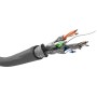Techly ITP9-RIS-0305 cavo di rete Grigio 305 m Cat6 S/FTP (S-STP) (95696)
