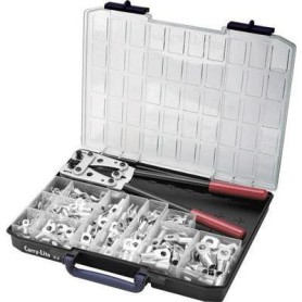 Cimco Crimpzangen-Set 255teilig Rohrkabelschuhe 6 bis 50 mm² 181545 (181545)
