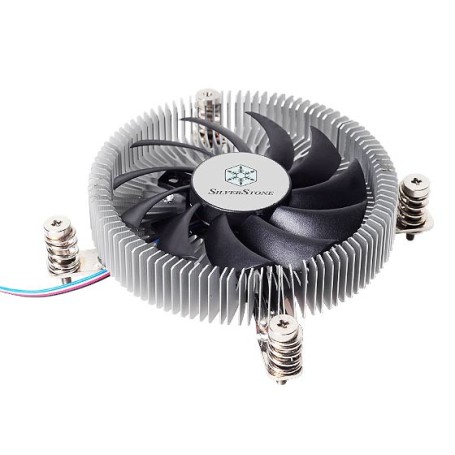 Silverstone SST-NT07-115X ventola per PC Circuiti integrati Refrigeratore 8 cm Nero, Metallico (SST-NT07-115X)