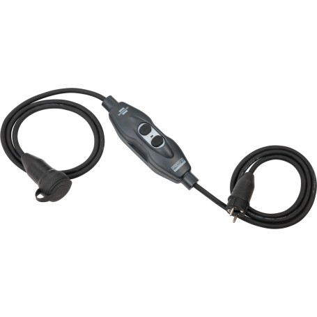 Brennenstuhl 1160210 prolunghe e multiple 3 m 1 presa(e) AC Interno/esterno Nero
