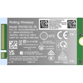 HP 4G LTE-Advanced Pro Cat16 WWAN scheda di interfaccia e adattatore (B8BD2AA)