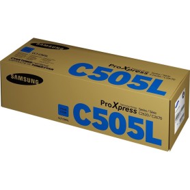 Samsung Cartuccia toner ciano originale HP CLT-C505L ad alta capacità (SU035A)