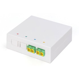Digitus Alloggiamento FTTH, accoppiatore 2 x LC/APC DX con otturatore (DN-931097)