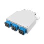 Digitus Scatola per guida top-hat in fibra ottica, OS2, equipaggiata, con adattatore SC e pigtail (DN-963890)