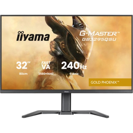 iiyama G-MASTER GB3295QSU-B1 Monitor PC 80 cm (31.5") 2560 x 1440 Pixel Quad HD LED Nero