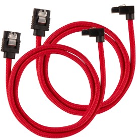 Corsair CC-8900284 cavo SATA 0,6 m Nero, Rosso (CC-8900284)