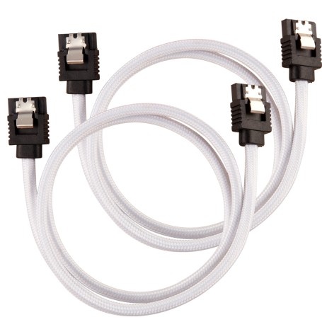 Corsair CC-8900253 cavo SATA 0,6 m Nero, Bianco (CC-8900253)