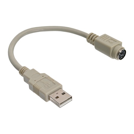InLine 33102 cavo PS/2 6-p Mini-DIN Beige (33102)