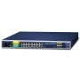 PLANET IGS-5225-16T4S switch di rete Gestito L2+ Gigabit Ethernet (10/100/1000) 1U Blu (IGS-5225-16T4S)