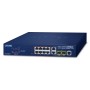 PLANET FGSD-1008HPS switch di rete Gestito Fast Ethernet (10/100) Supporto Power over Ethernet (PoE) Blu (FGSD-1008HPS)