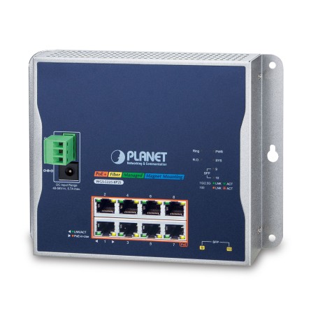 PLANET WGS-5225-8P2S switch di rete Gestito L2+/L4 Gigabit Ethernet (10/100/1000) Supporto Power over Ethernet ( (WGS-5225-8P2S)