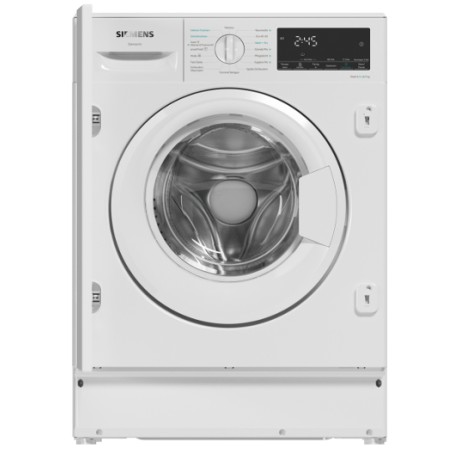 Siemens iQ500 WK14D490 lavasciuga Da incasso Caricamento frontale Bianco