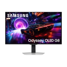 Samsung G81SF Monitor PC 81,3 cm (32") 3840 x 2160 Pixel 4K Ultra HD OLED Argento (LS32FG812SUXEN)