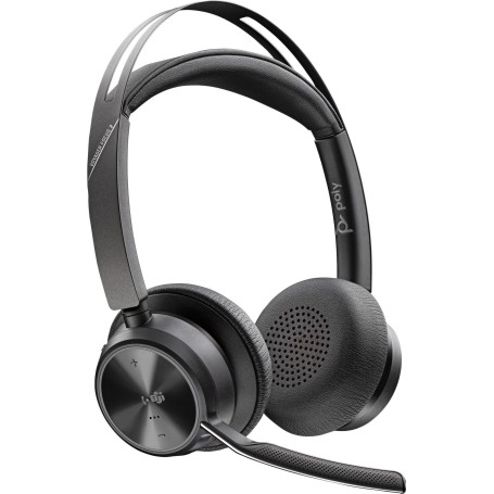 HP POLY Voyager Focus 2 USB-C-C Headset +USB-C/A Adapter +Charging Stand (9T9J8AA)
