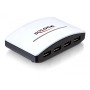 DeLOCK USB 3.0 External HUB 4 Port 5000 Mbit/s Nero, Bianco (61762)