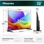 Hisense 32A59S 81,3 cm (32") Full HD Smart TV Wi-Fi Nero (20018229)
