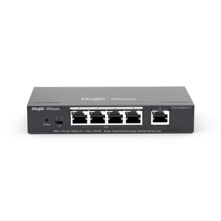 Ruijie Networks RG-ES205GC-P switch di rete Gestito L2 Gigabit Ethernet (10/100/1000) Supporto Power over Ethernet (PoE)