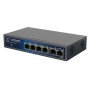 ALLNET Switch smart managed 6 Port Gigabit 95W / 4x PoE / 1x Gi 6 Port Gigabit 95W / 4x PoE / 1x PoE bt In / "ALL-SG8206PDM (ALL