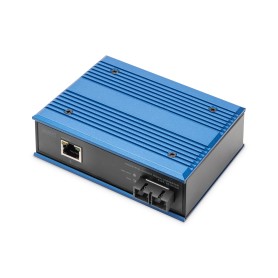 Digitus Convertitore multimediale industriale Gigabit RJ45, SC 20 km (DN-652102-1)